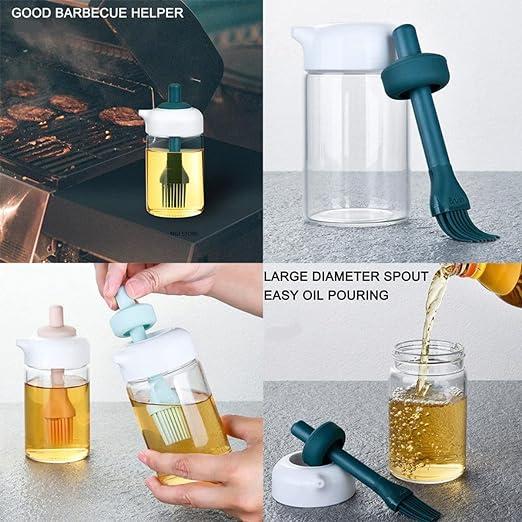 Oil Dispenser with Silicone Brush (230ml)